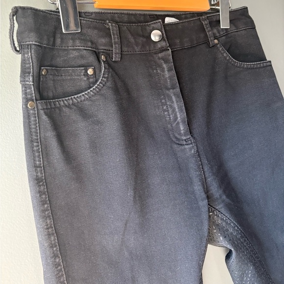 GR, Women's Black riding pants/Breeches, equestrian horse - Picture 5 of 11